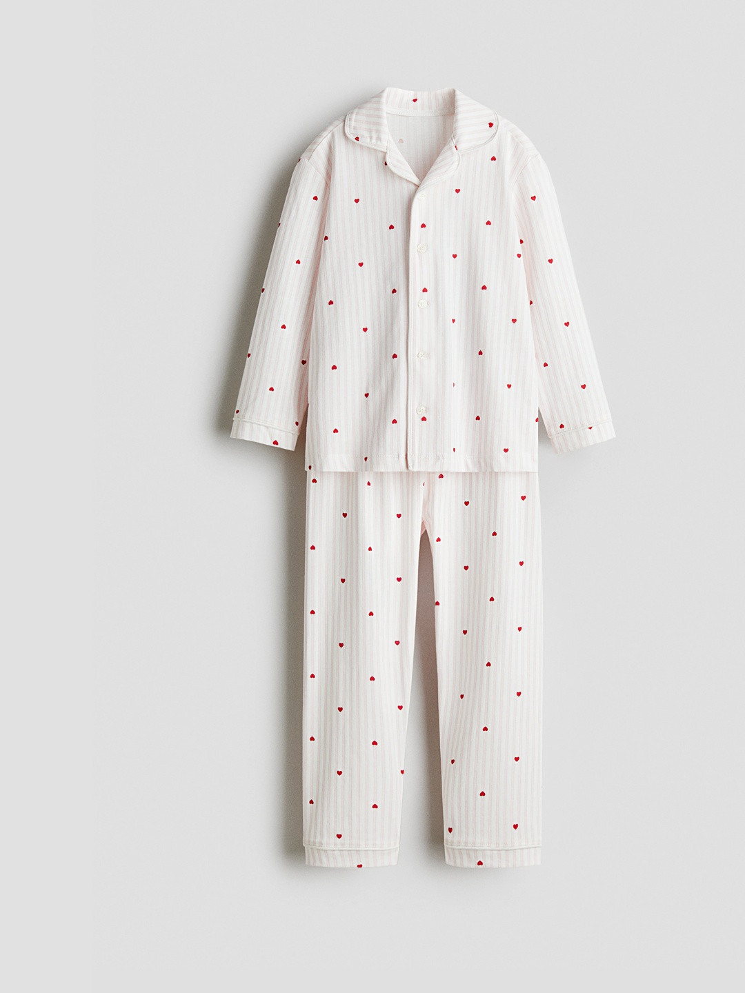 H&M Girls Patterned Jersey Pyjamas