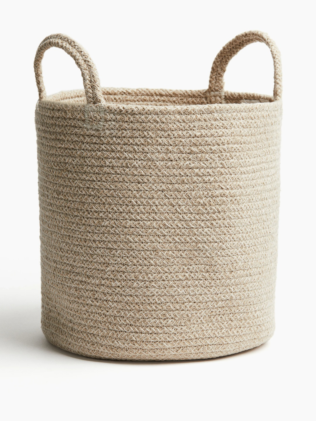 H&M Beige Cotton Storage Basket