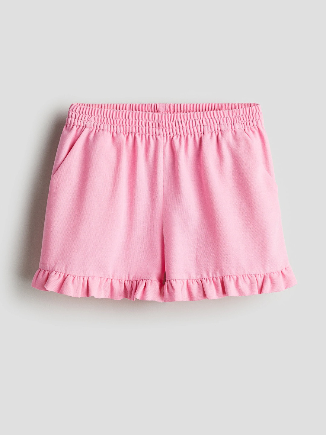 H&M Girls Frill-Trimmed Shorts