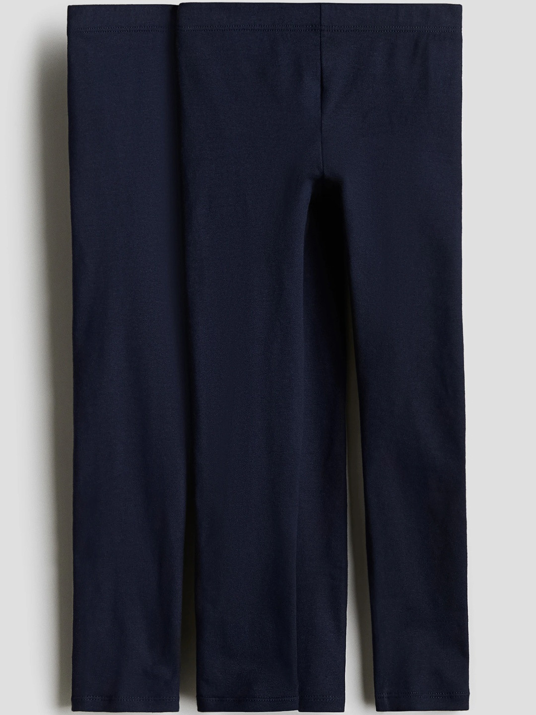 H&M Girls 2-Pack Navy Blue Leggings