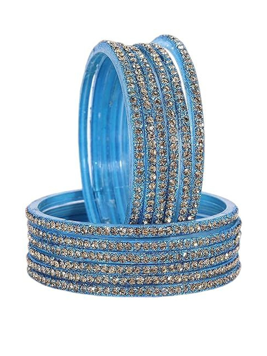Yaara fashion Set Of 12 Zircon Studded Bangles