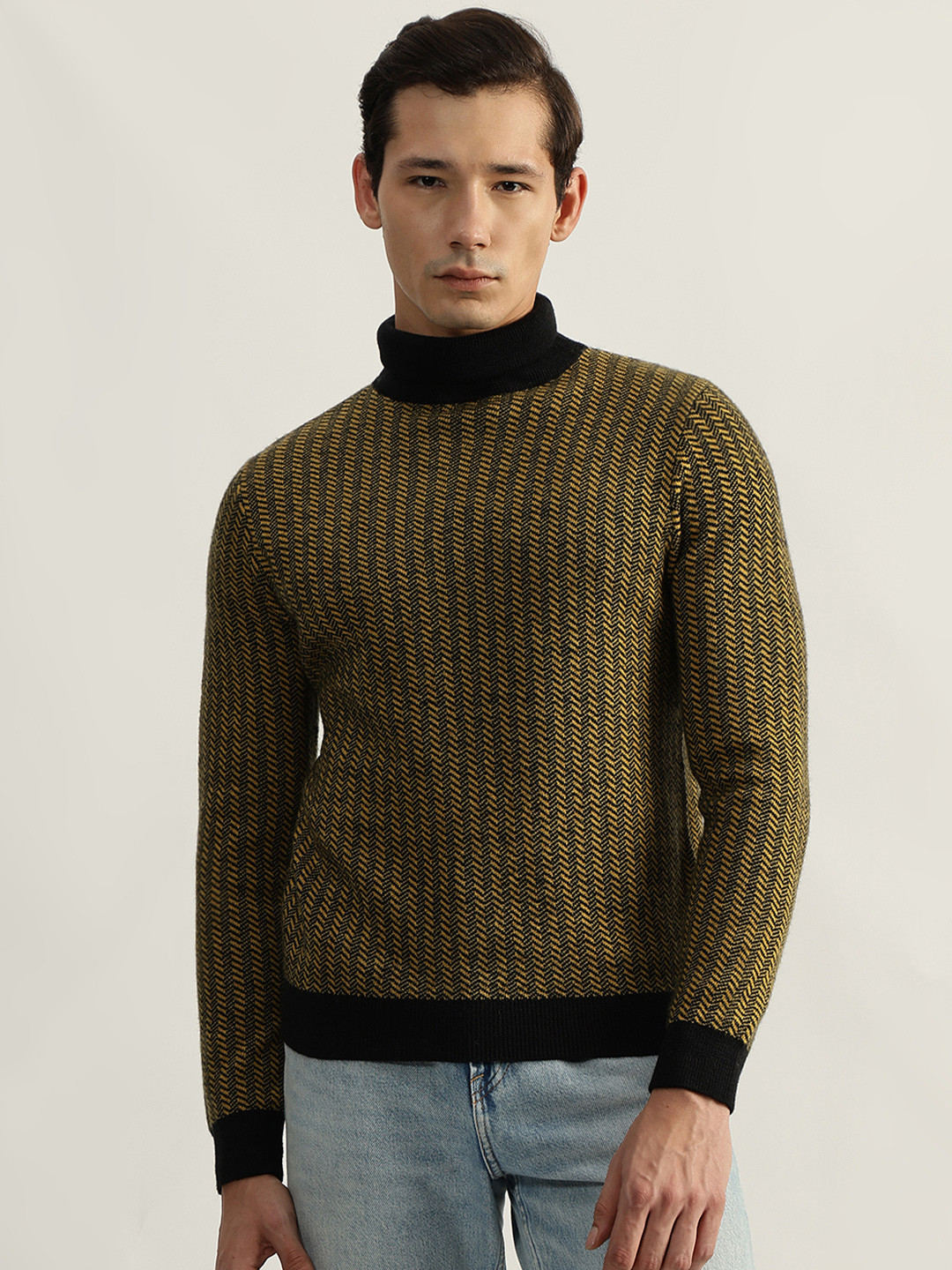 Antony Morato Men Self Design Woollen Pullover