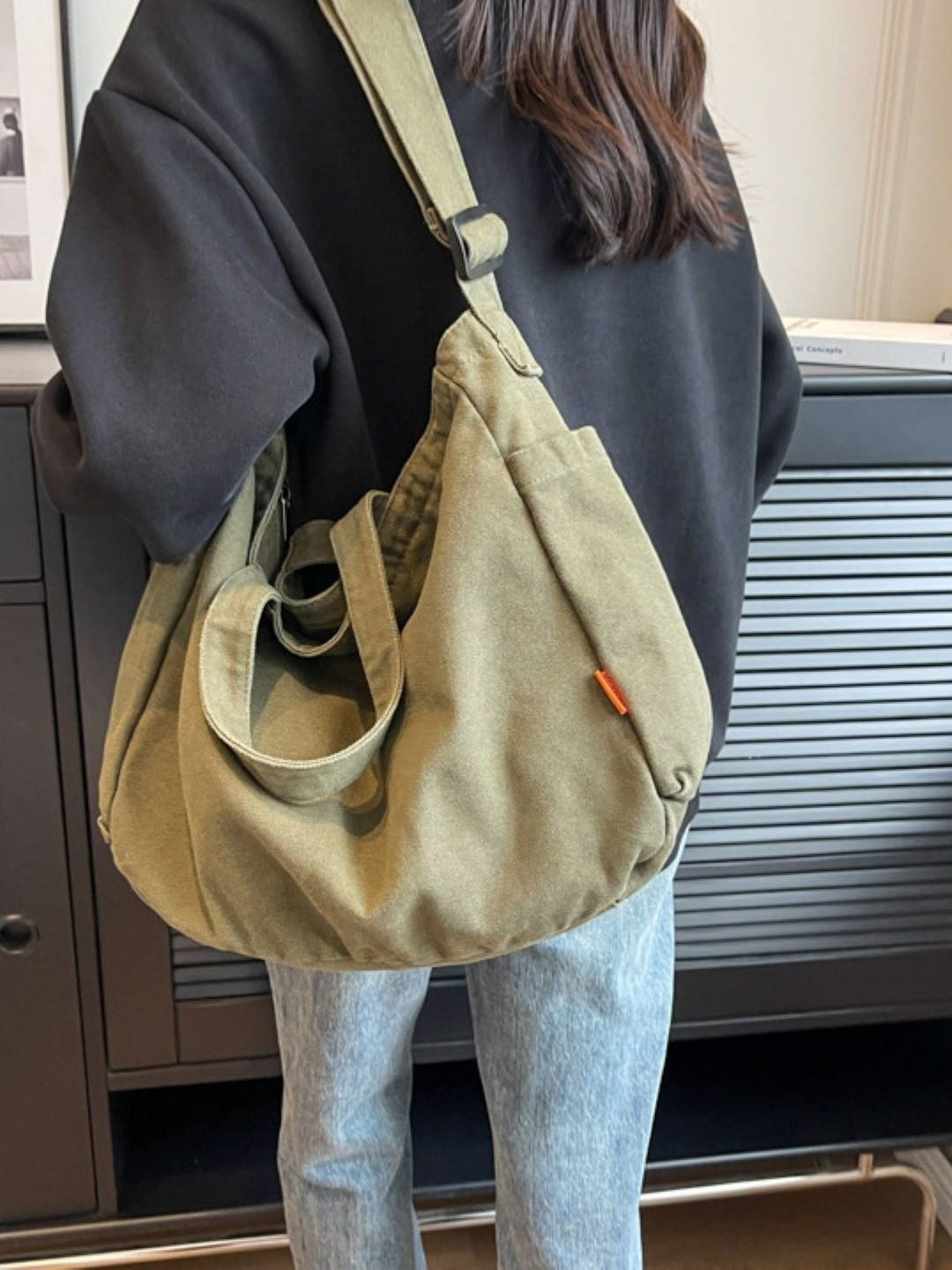 CORSICA Women Green Swagger Tote Bag