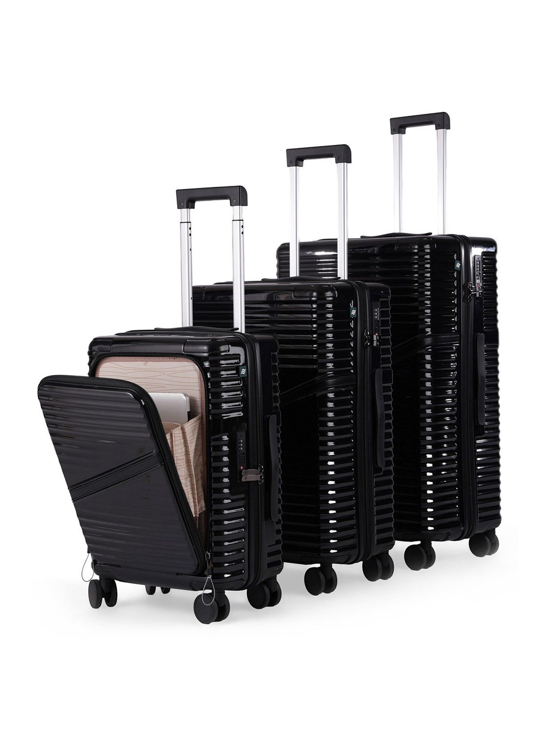 Assembly Set Of 3 Oblique Pro Premium Trolley Bags