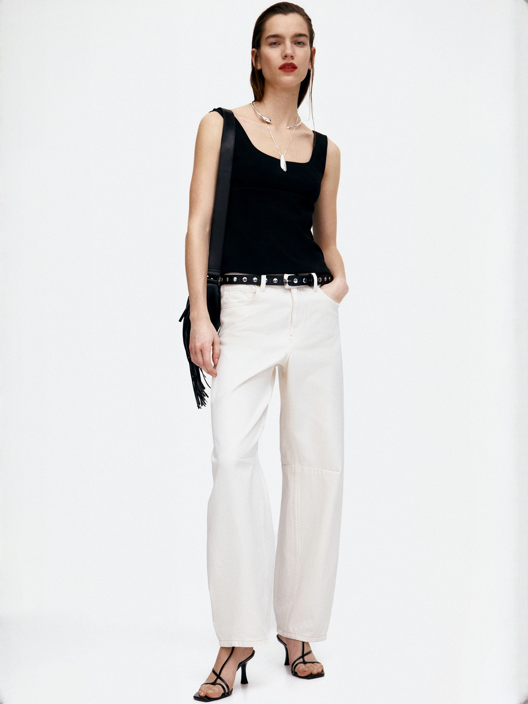 H&M Tapered-Waist Vest Top