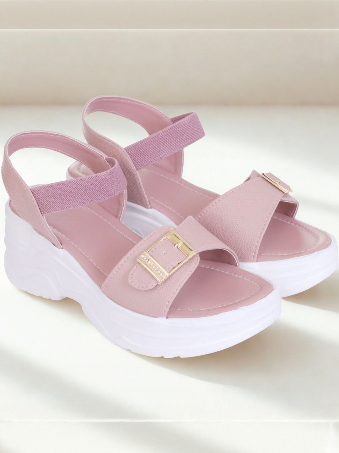 CST Lifestyle Open Toe Wedge Heels