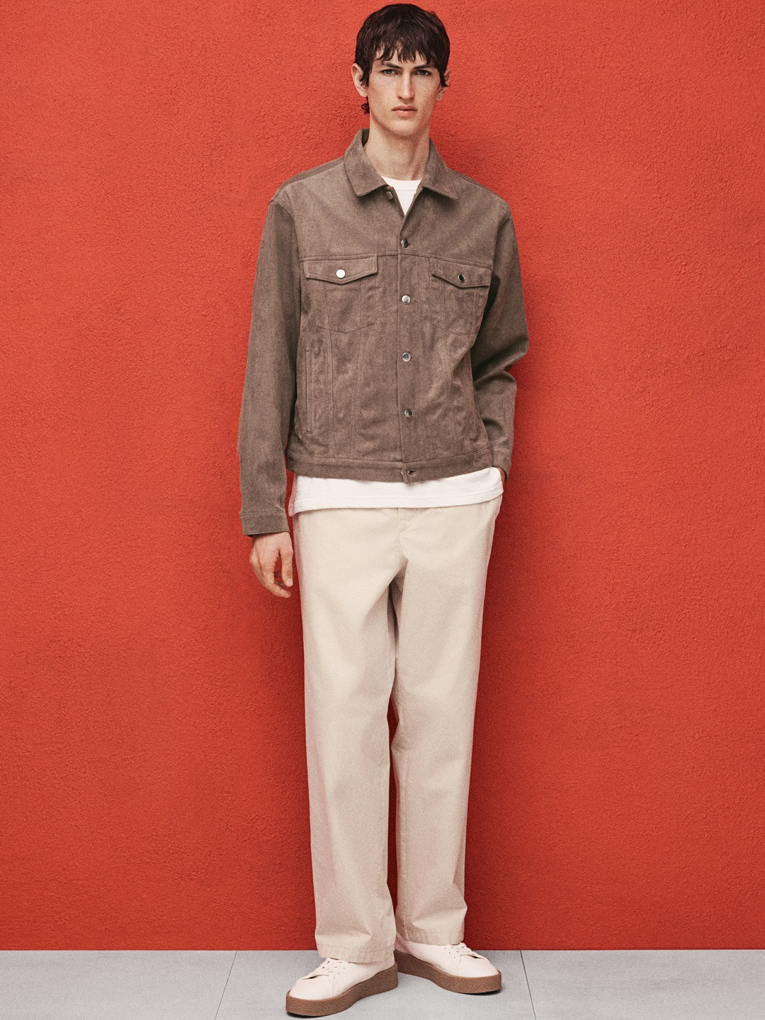 H&M Regular Fit Napped Jacket