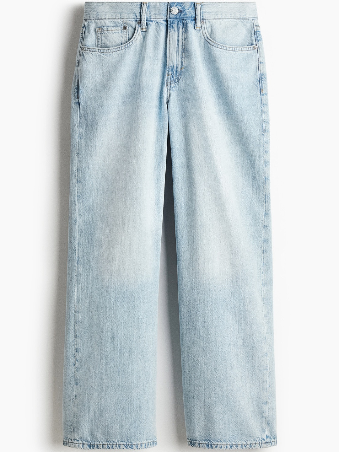 H&M Straight Loose Lightweight Jeans