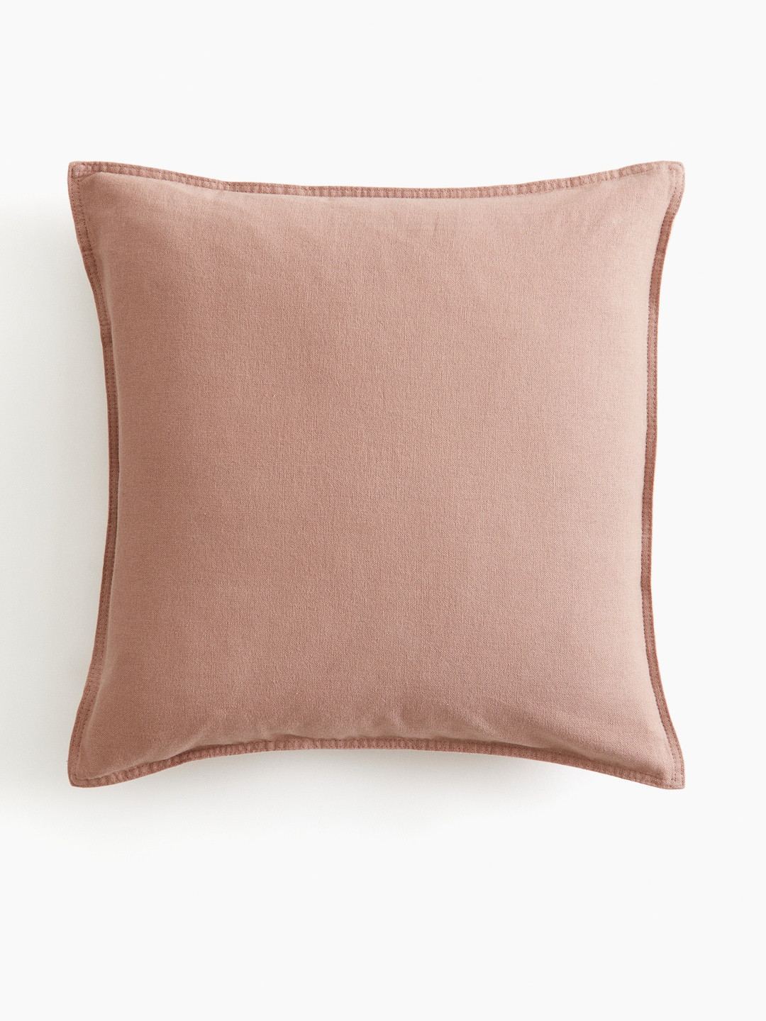 H&M Pink Linen-Blend Cushion Cover
