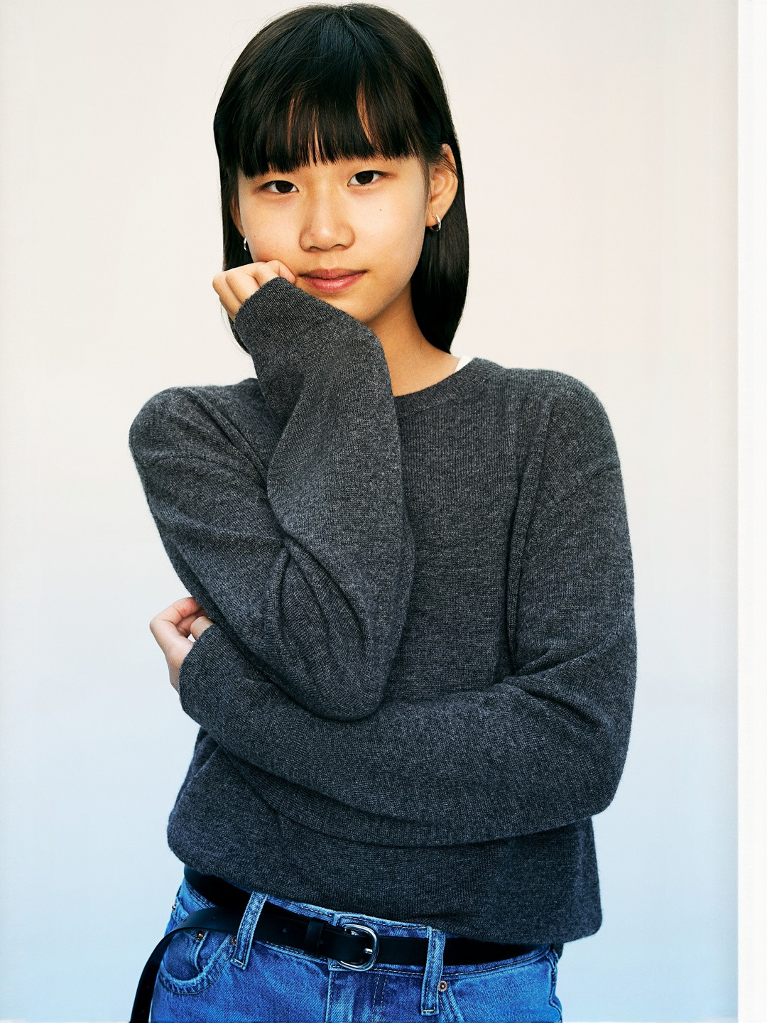 H&M Girls Long Sleeve Pull Over Jumper