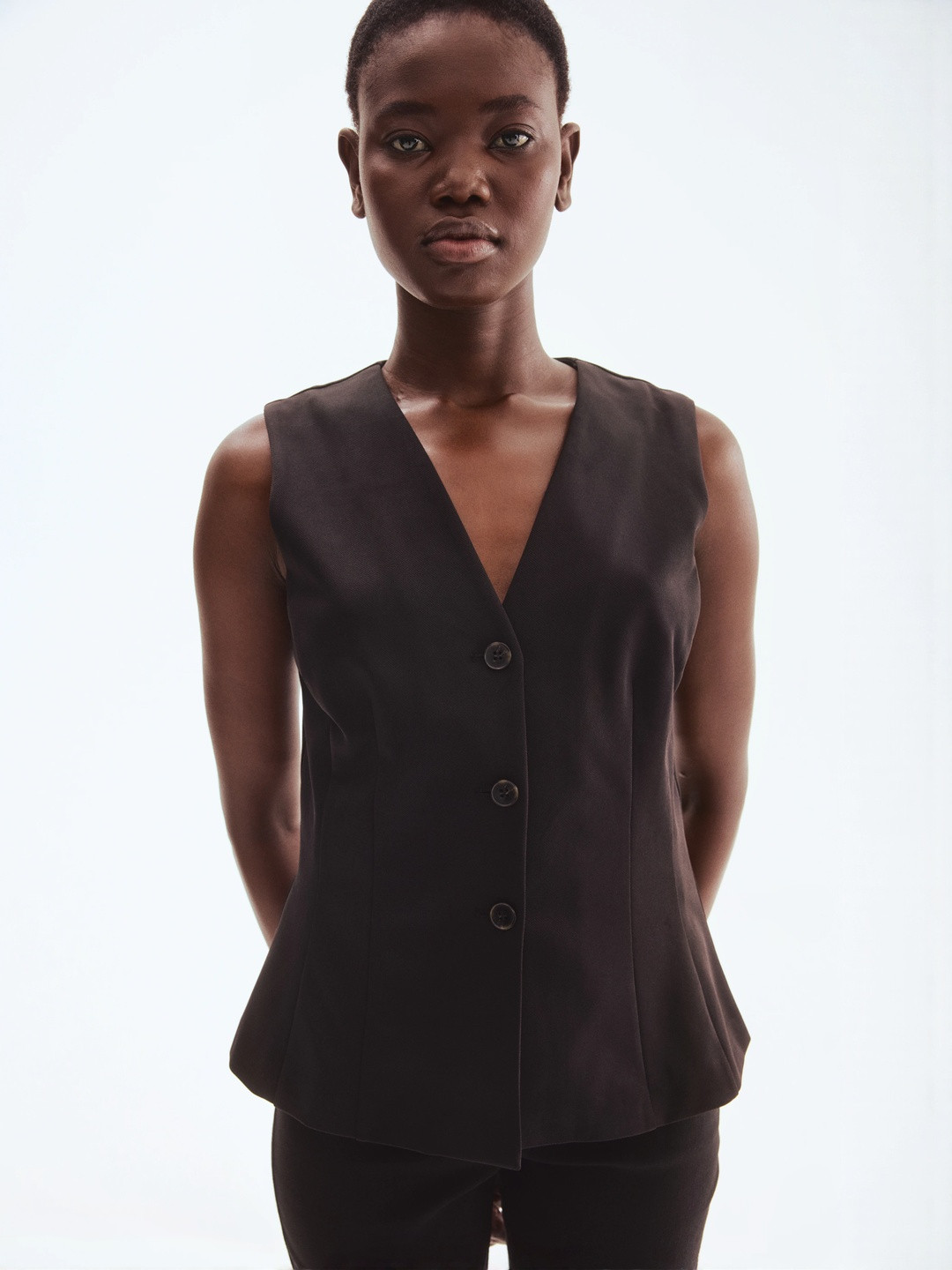 H&M Peplum Waistcoat