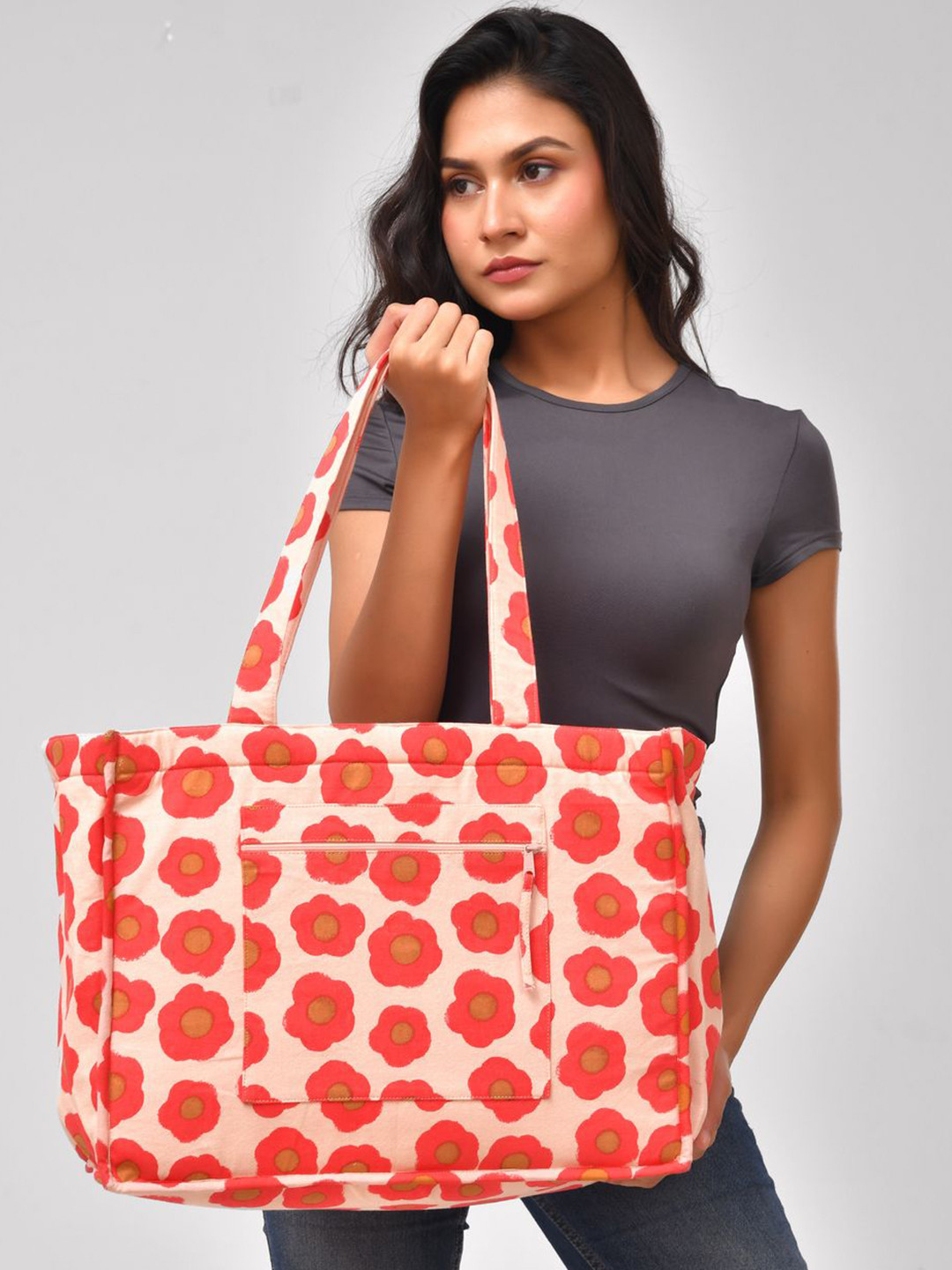 glitchez Women Canvas College Laptop Tote Bag