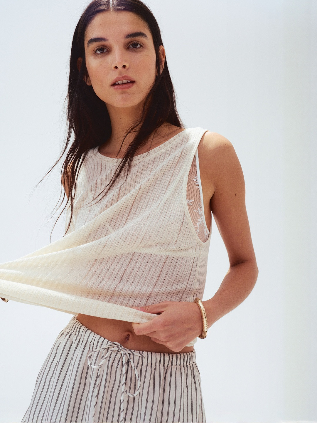 H&M Rib-Knit Vest Top
