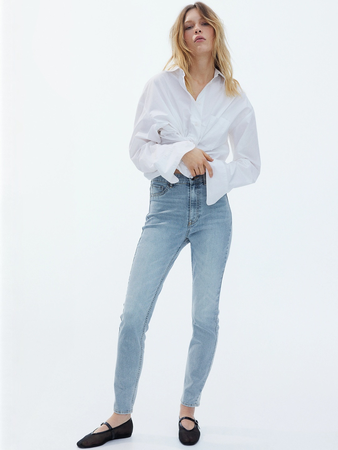 H&M Ultra High Ankle Jeggings