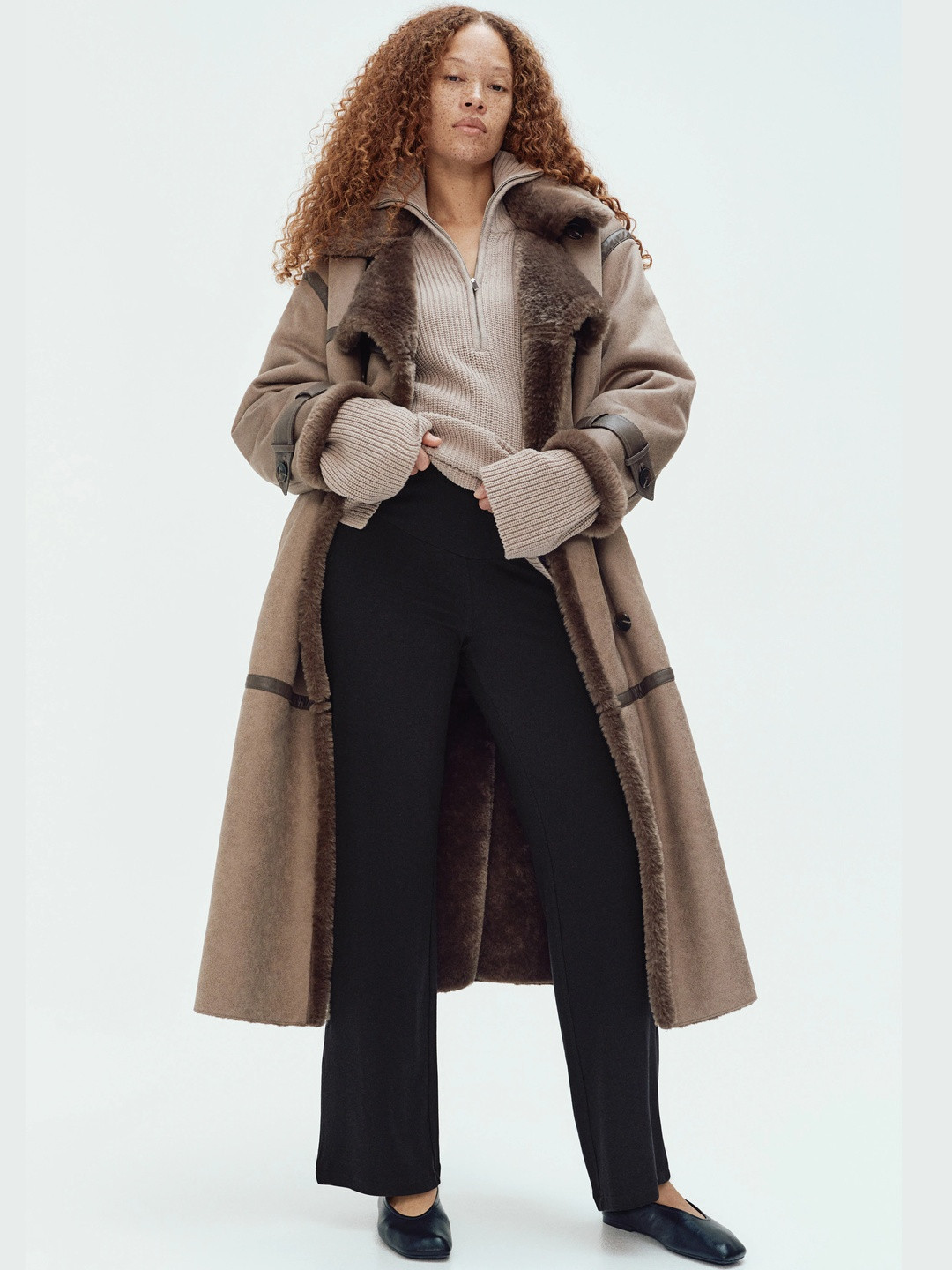 H&M MAMA Before & After jersey trousers