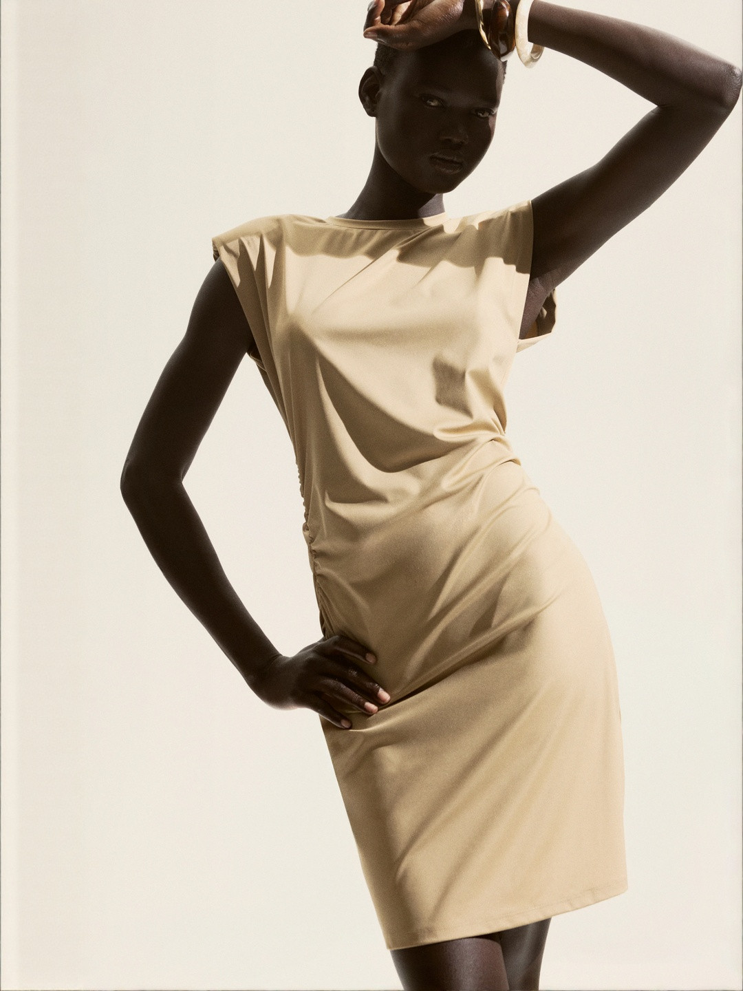 H&M Shoulder-Pad Interlock Dress