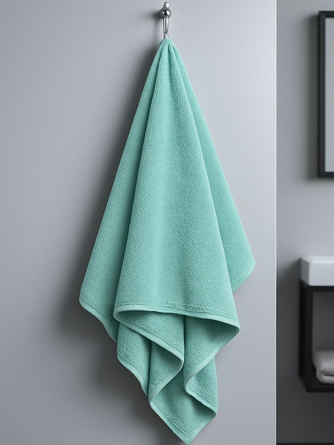 VYAKOM Sea Green 1 500 GSM Bath Towel