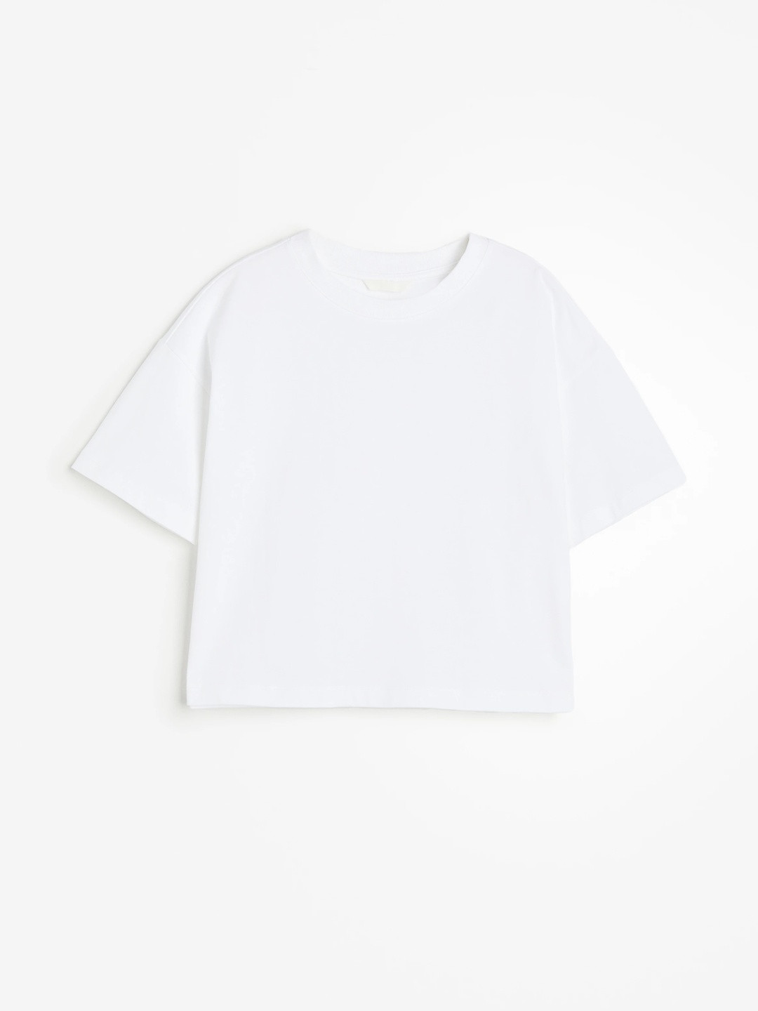 H&M Boxy-Style Cotton T-Shirt