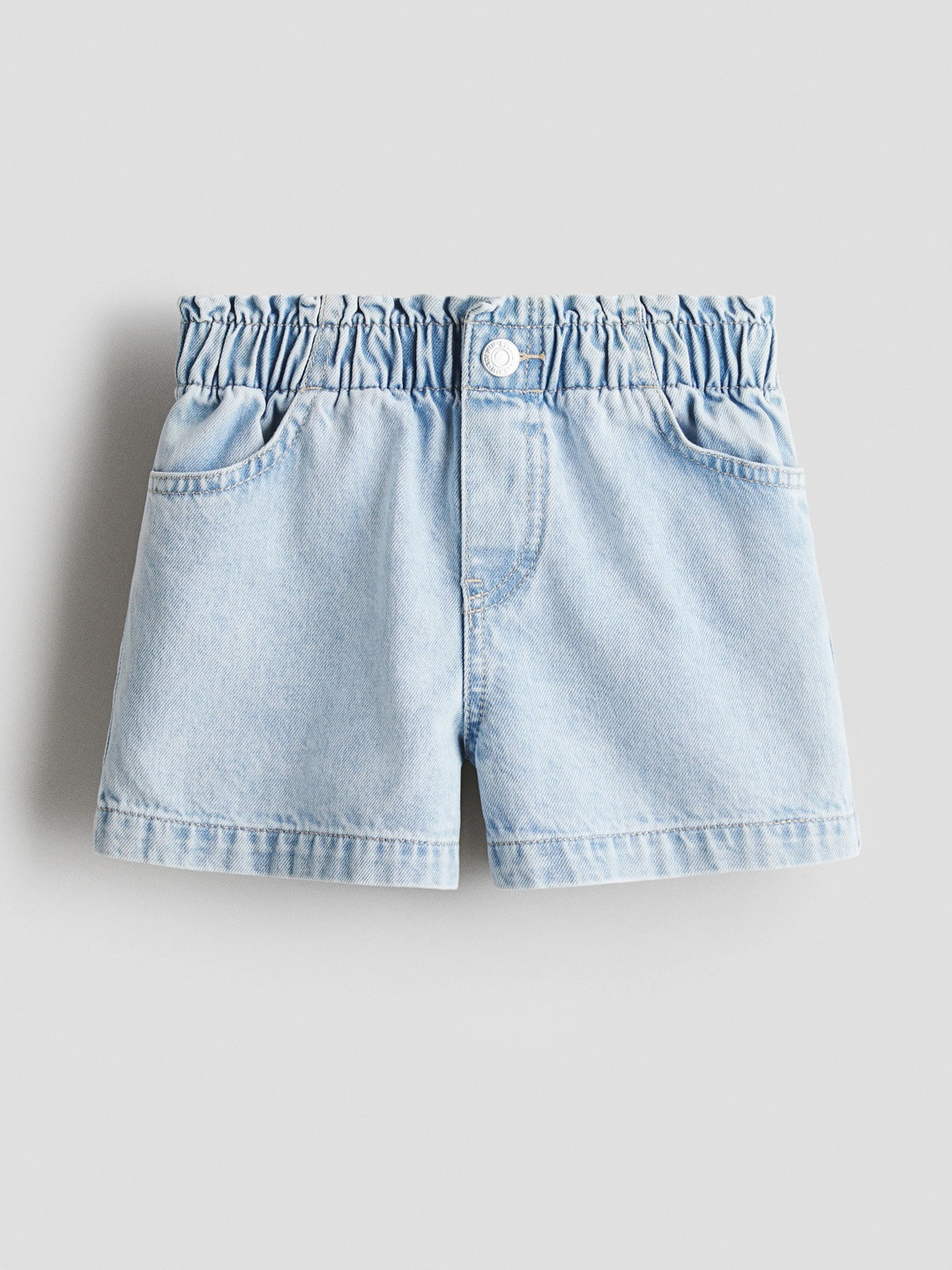 H&M Girls Pure Cotton Paper Bag Shorts