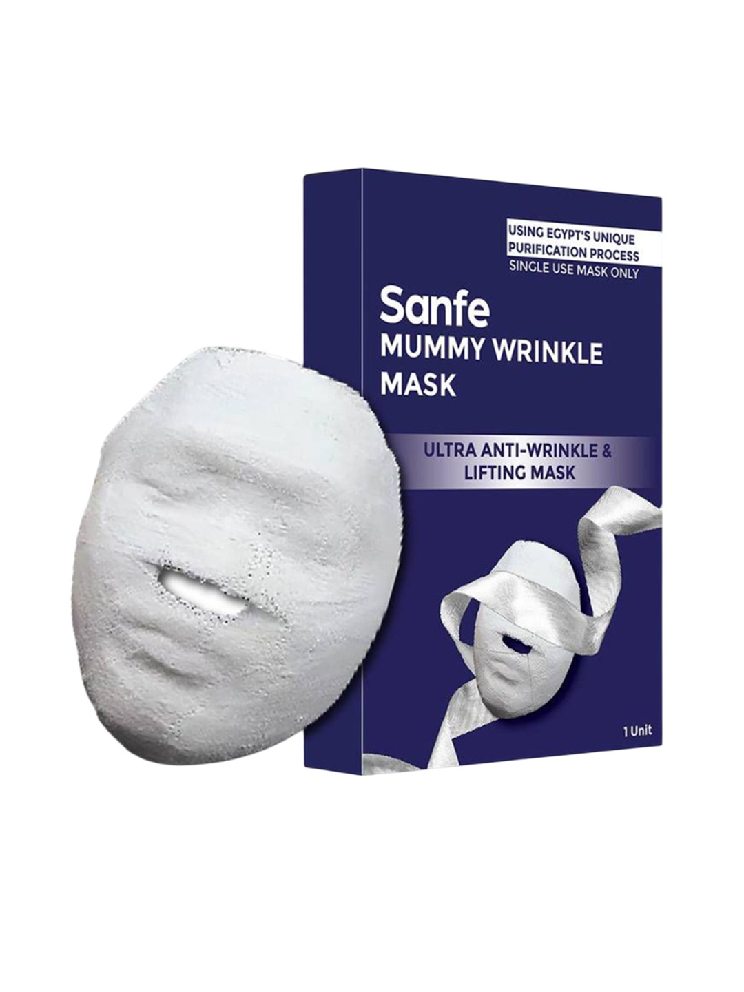 Sanfe Mummy Wrinkle Mask For Glowing Skin - 10 g