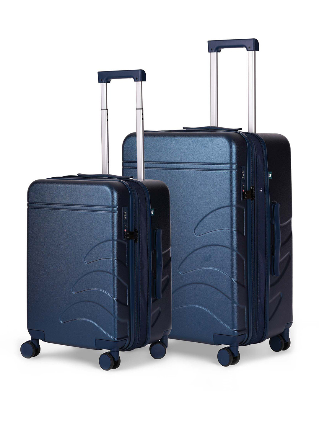 Assembly Flowe Set of 2 Luggage Trolley Bag