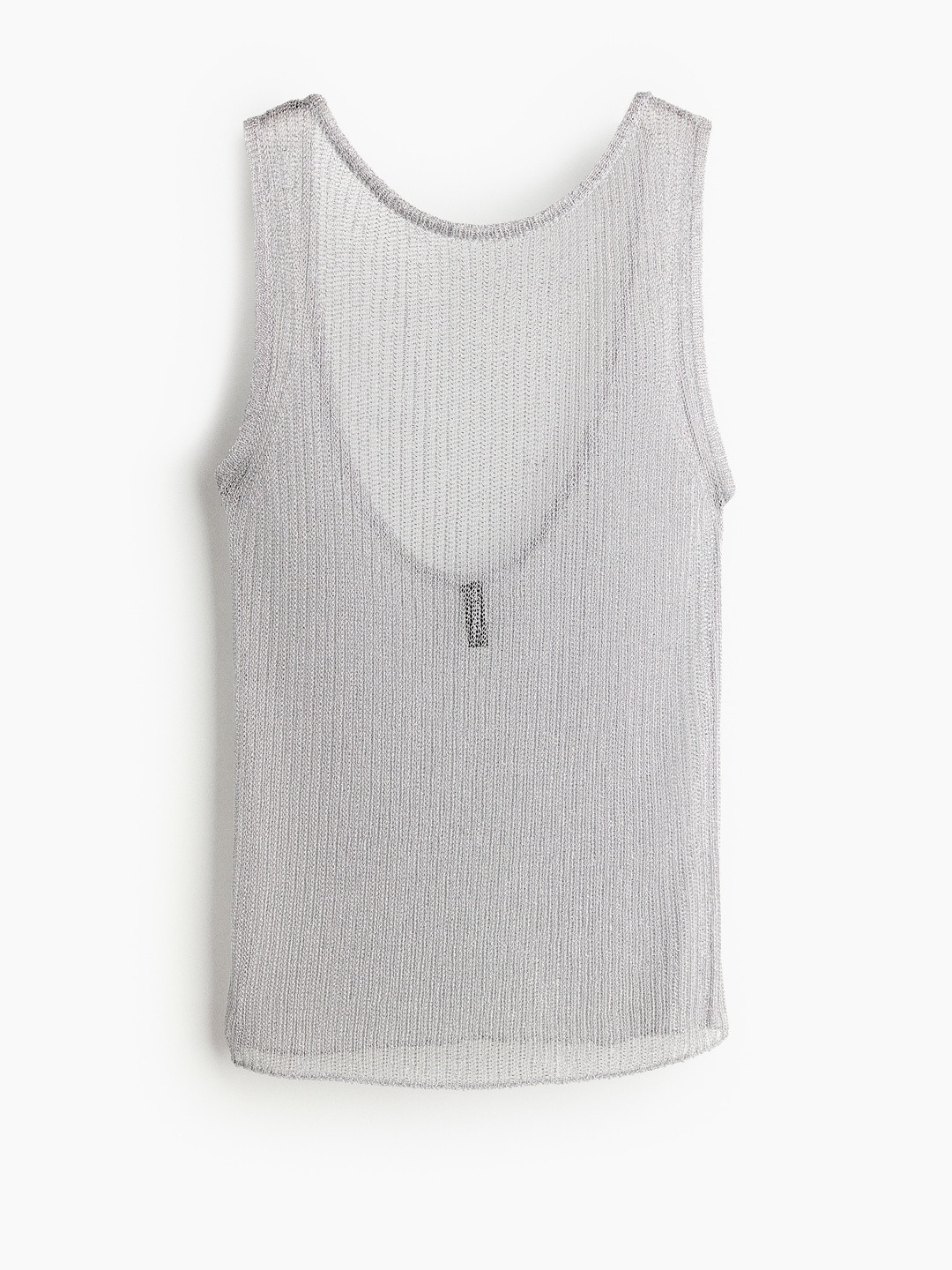 H&M Shimmering Low-Back Vest Top