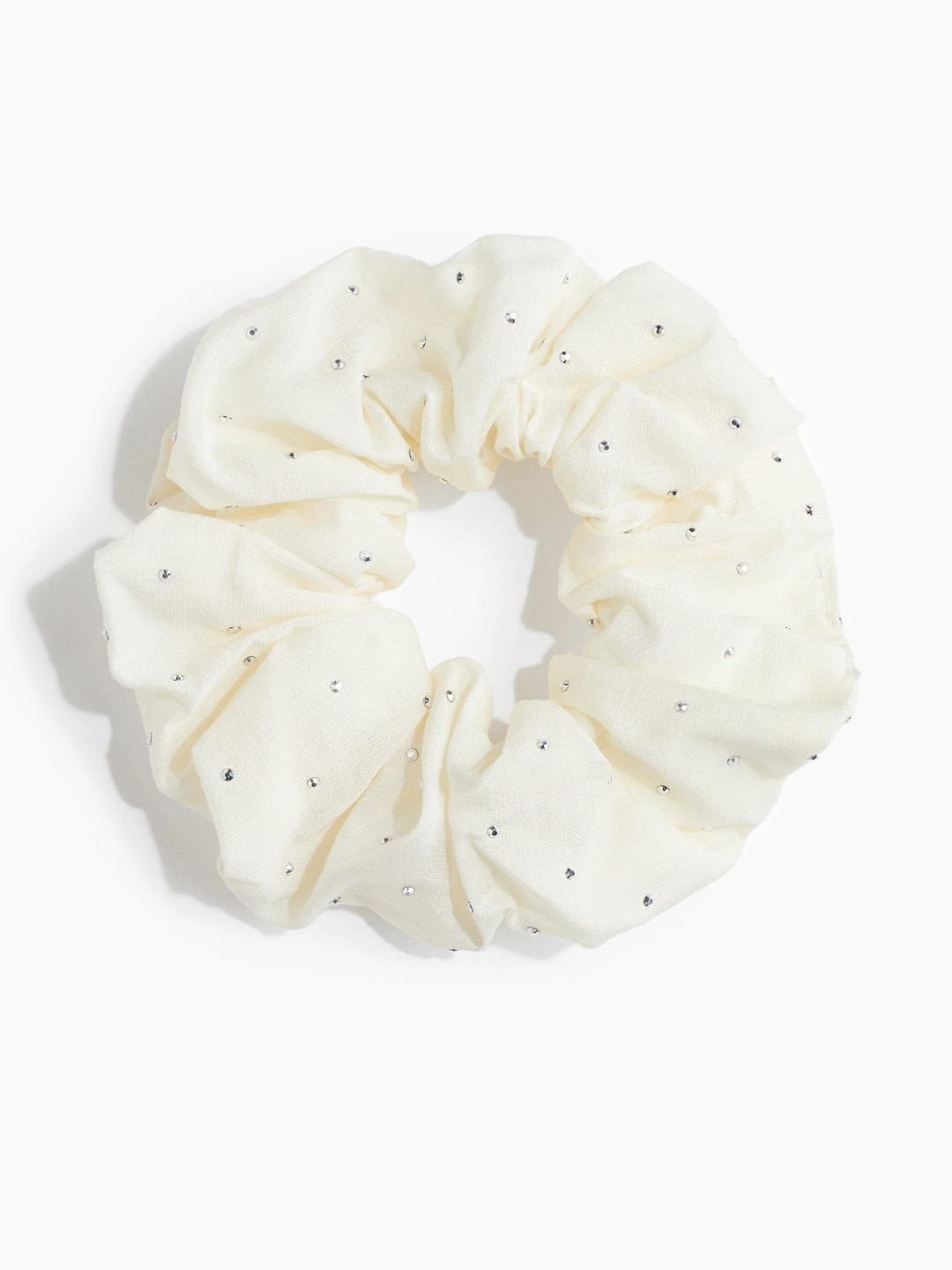 H&M Rhinestone-Embellished Scrunchie