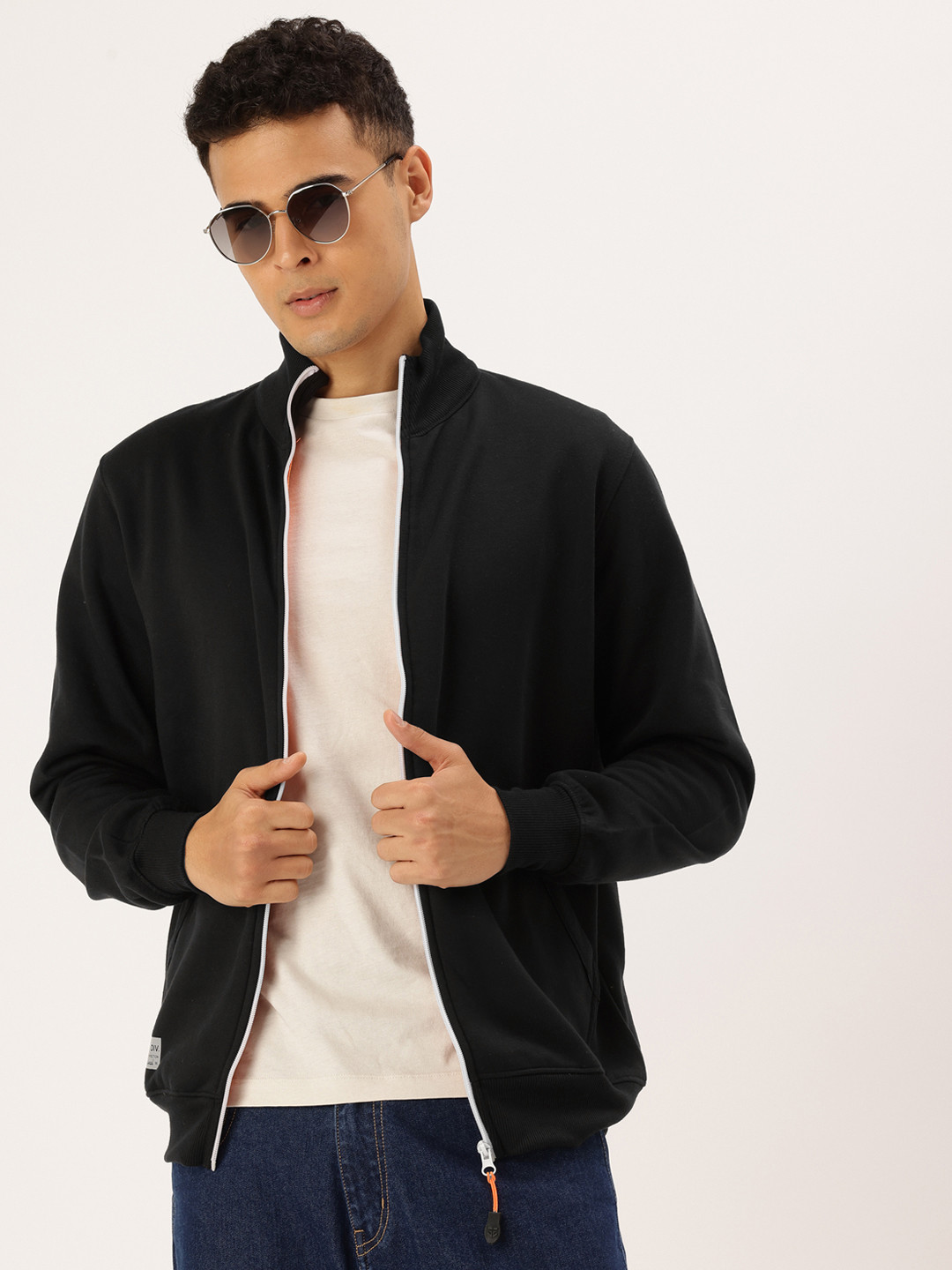 FIFTY TWO Mock Collar Sweatshirt