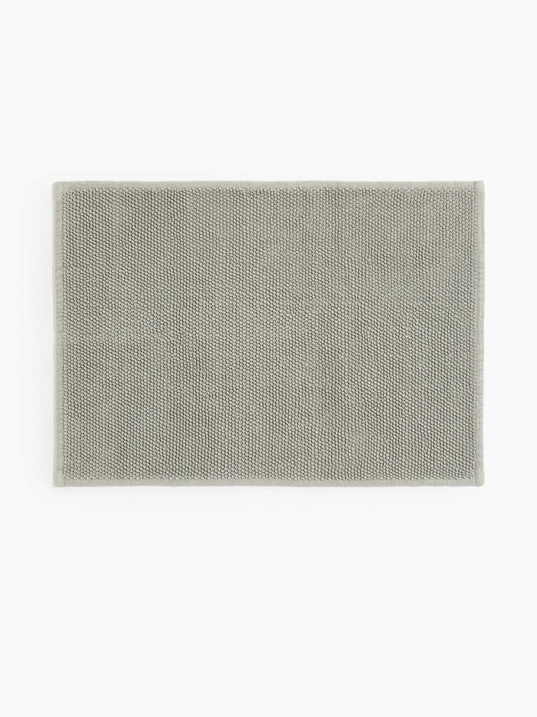 H&M Green Solid Cotton Bath Mat