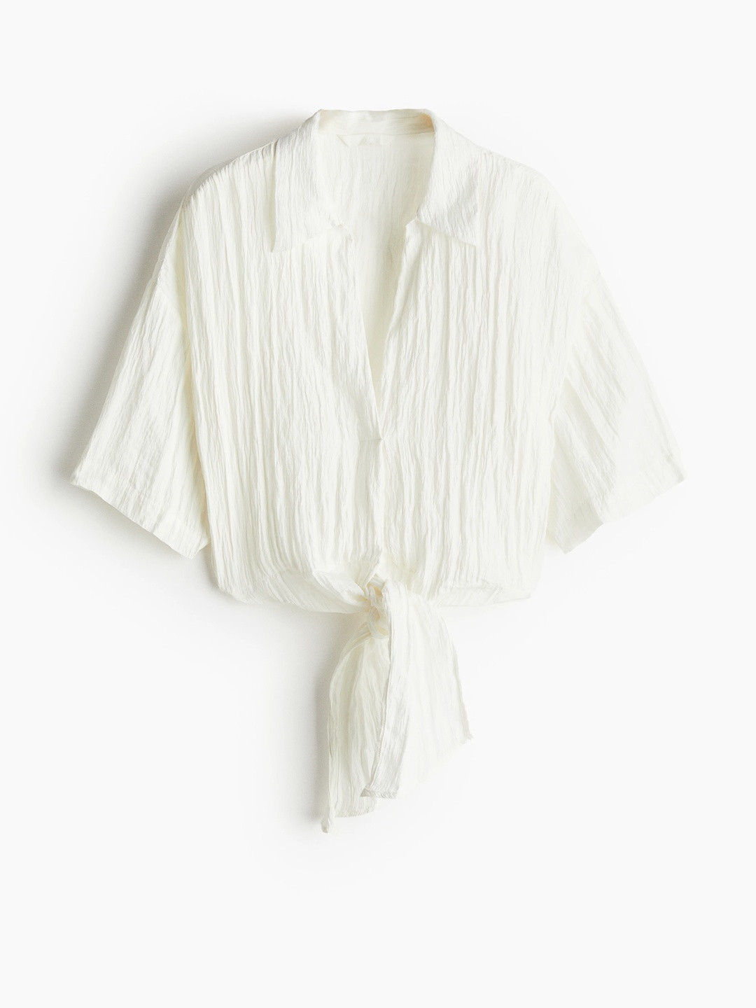 H&M Tie-detail Blouse