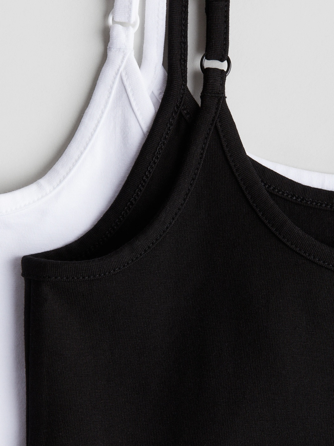 H&M 2-Pack Cotton Strappy Tops