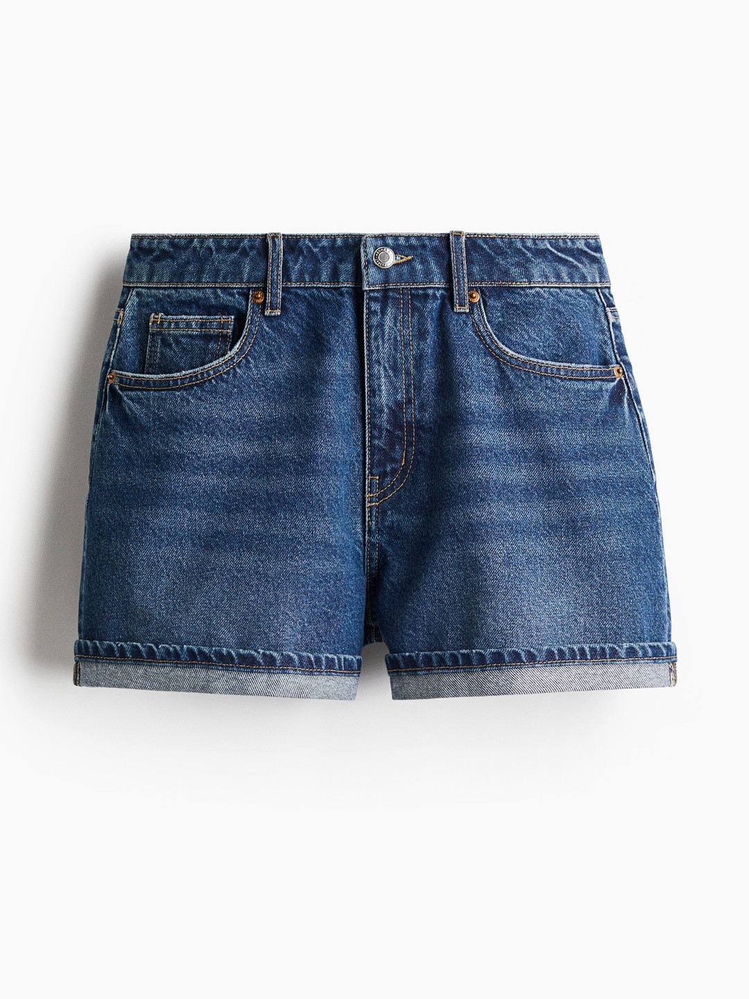 H&M High-Waisted Denim Shorts