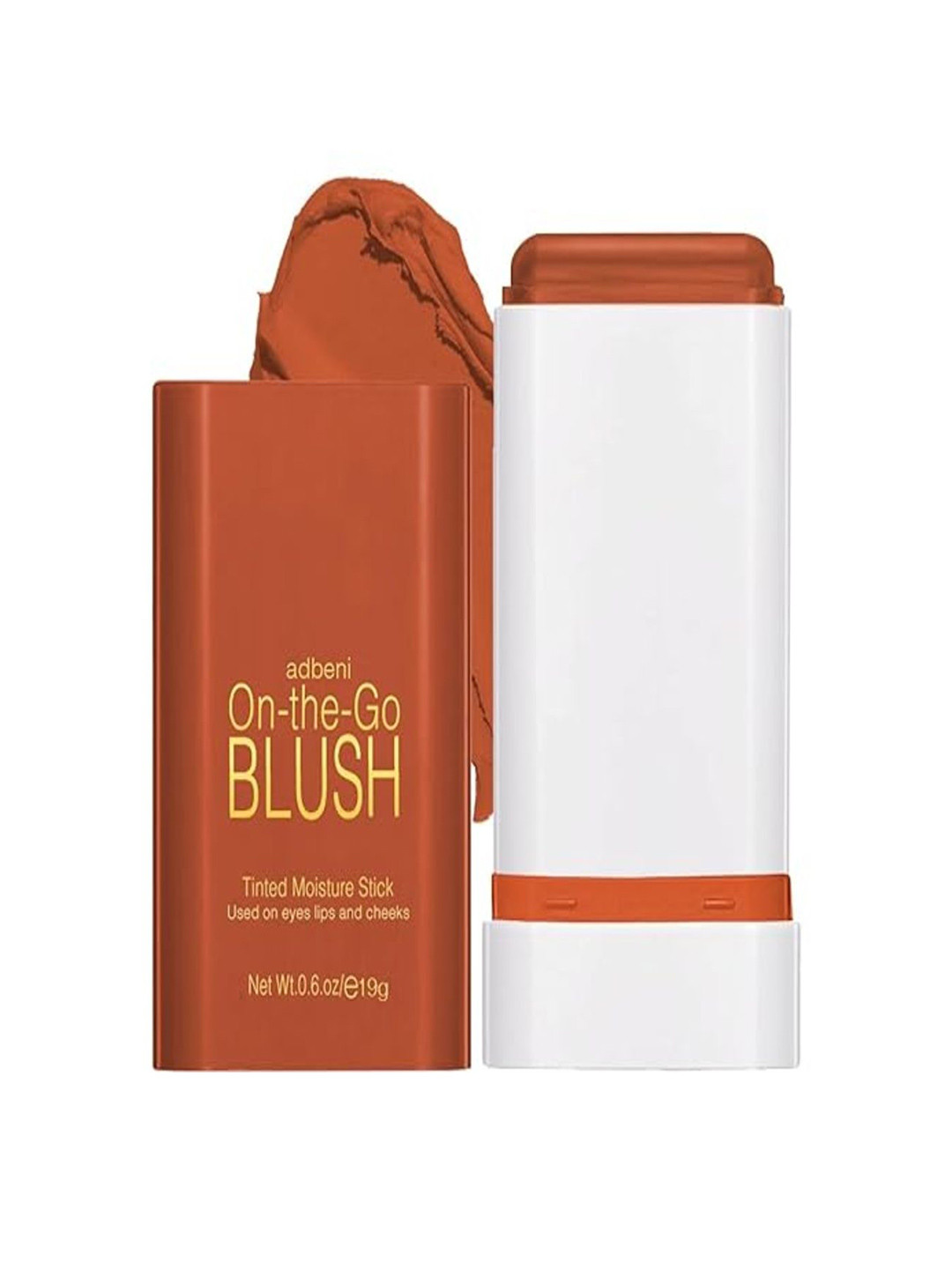 Adbeni On the Go Glow Tinted Moisture Stick Blush- 20 g- Beachglow