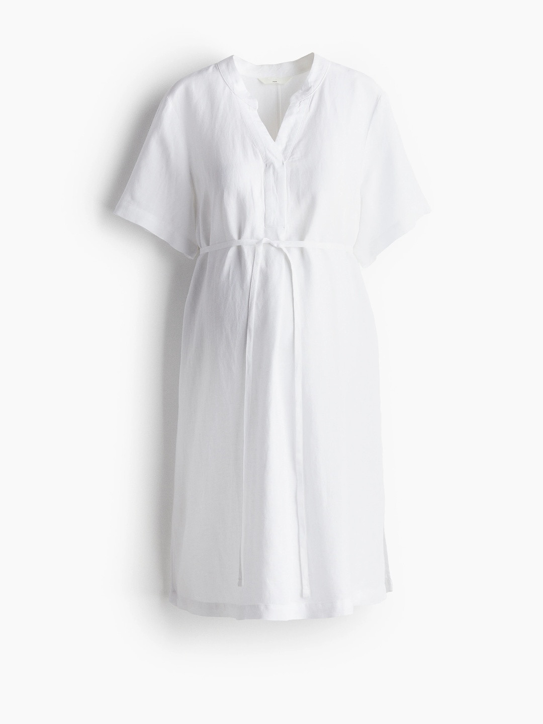 H&M Mama Linen-Blend Tunic Dresses