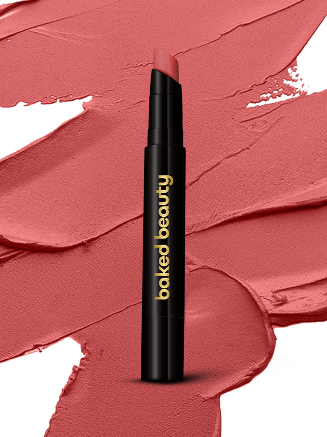 Baked Beauty My Crayon Lip Crayon Lipstick With Vitamin E-2.5g-Mid Night Kiss-02