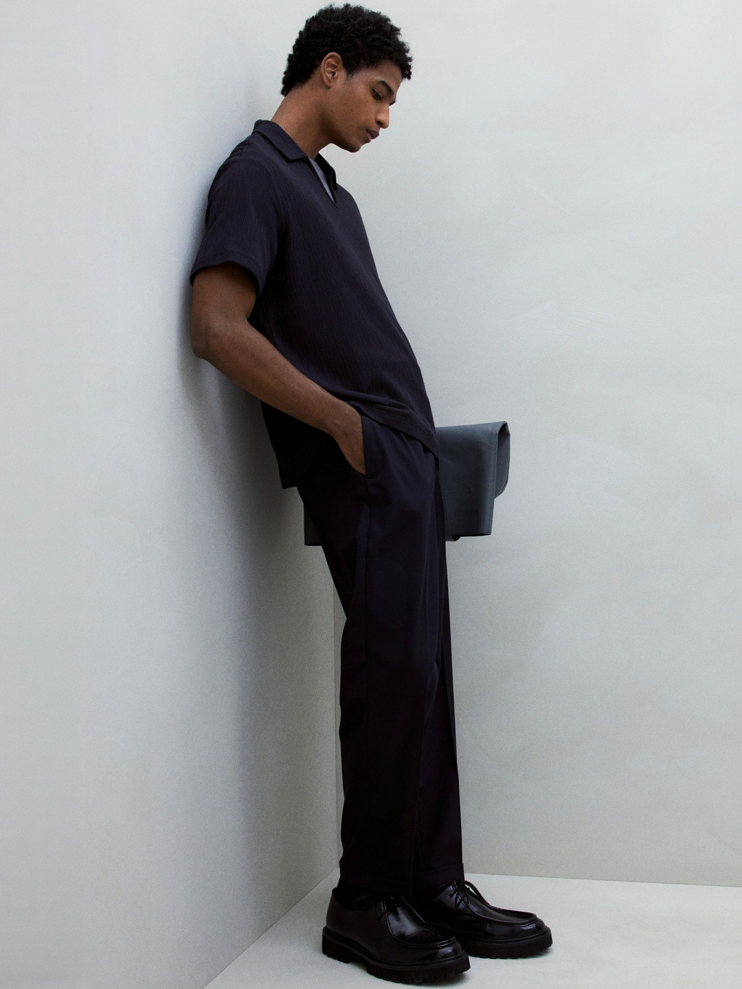 H&M Regular Fit Collared T-Shirt