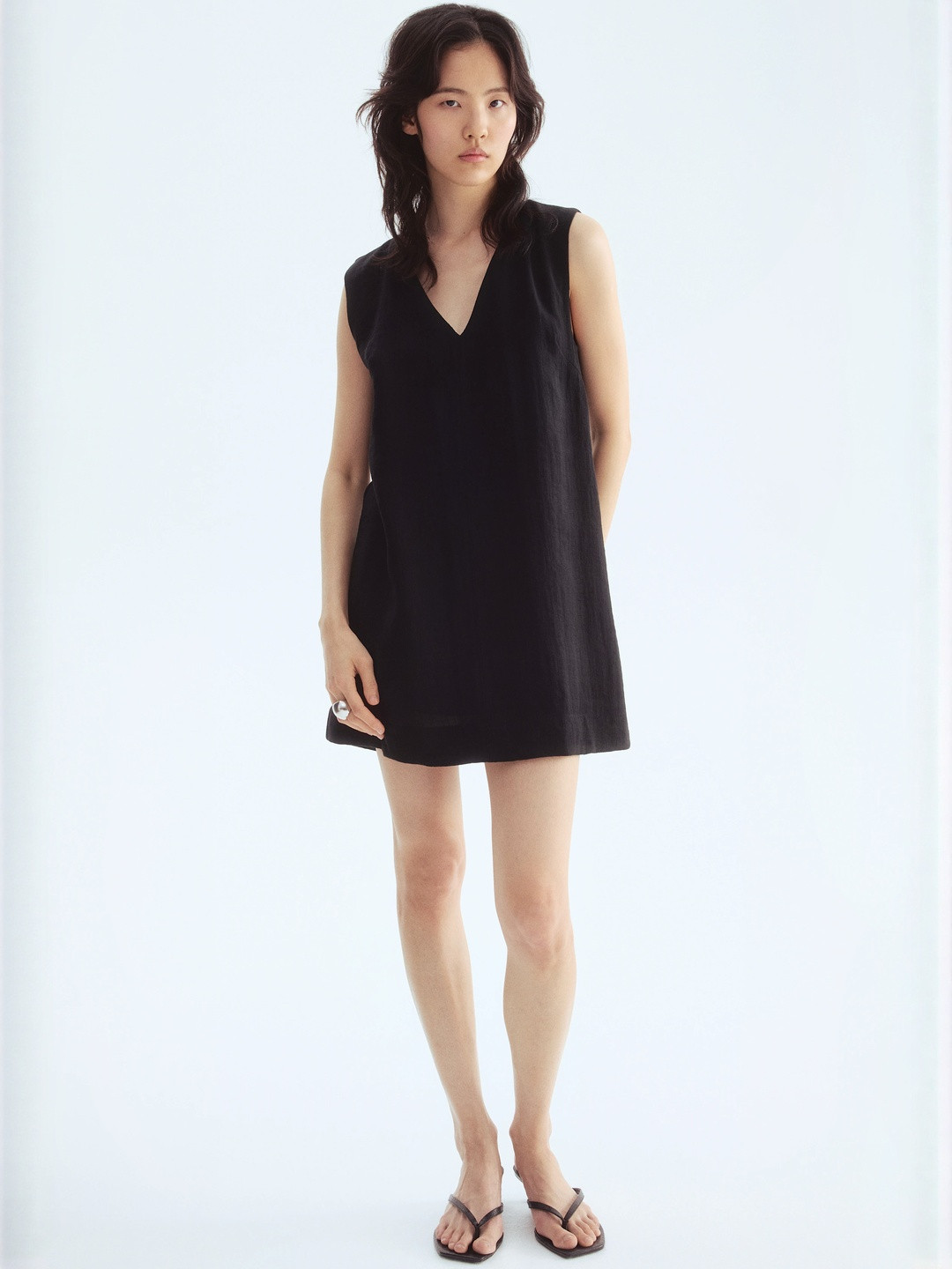 H&M V-Neck Shift Dress
