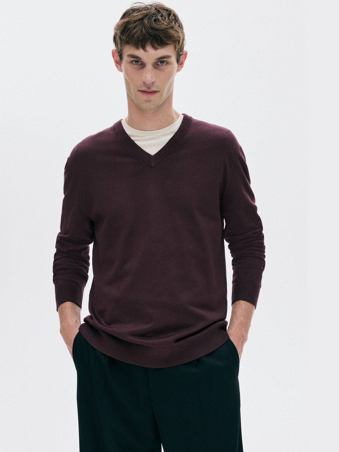 H&M Regular Fit Fine-Knit Jumper