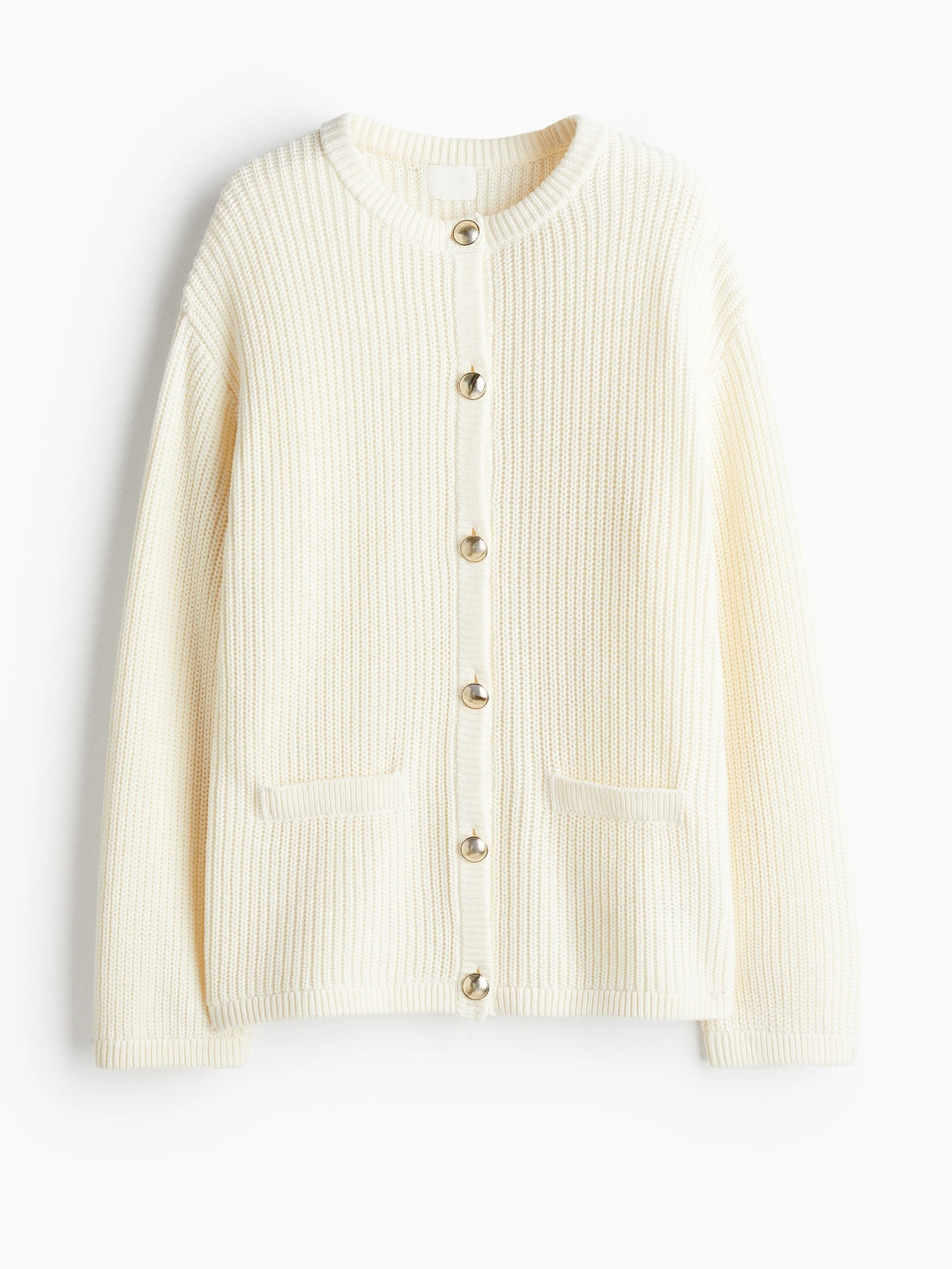 H&M Rib-Knit Cardigan