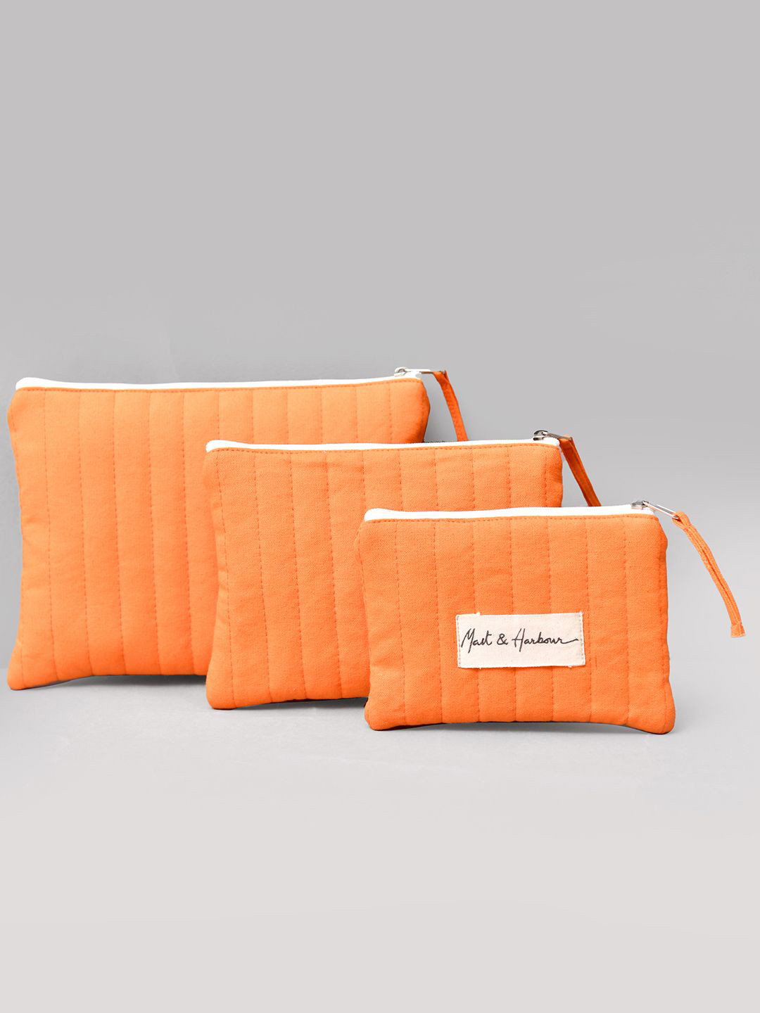 Mast & Harbour Women Set of 3 Organiser Travel Pouches