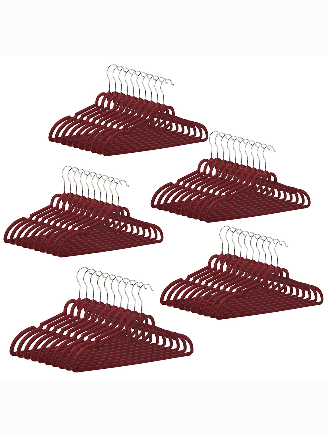 Aura 50 Pcs Anti-Rust Cloth Hanger