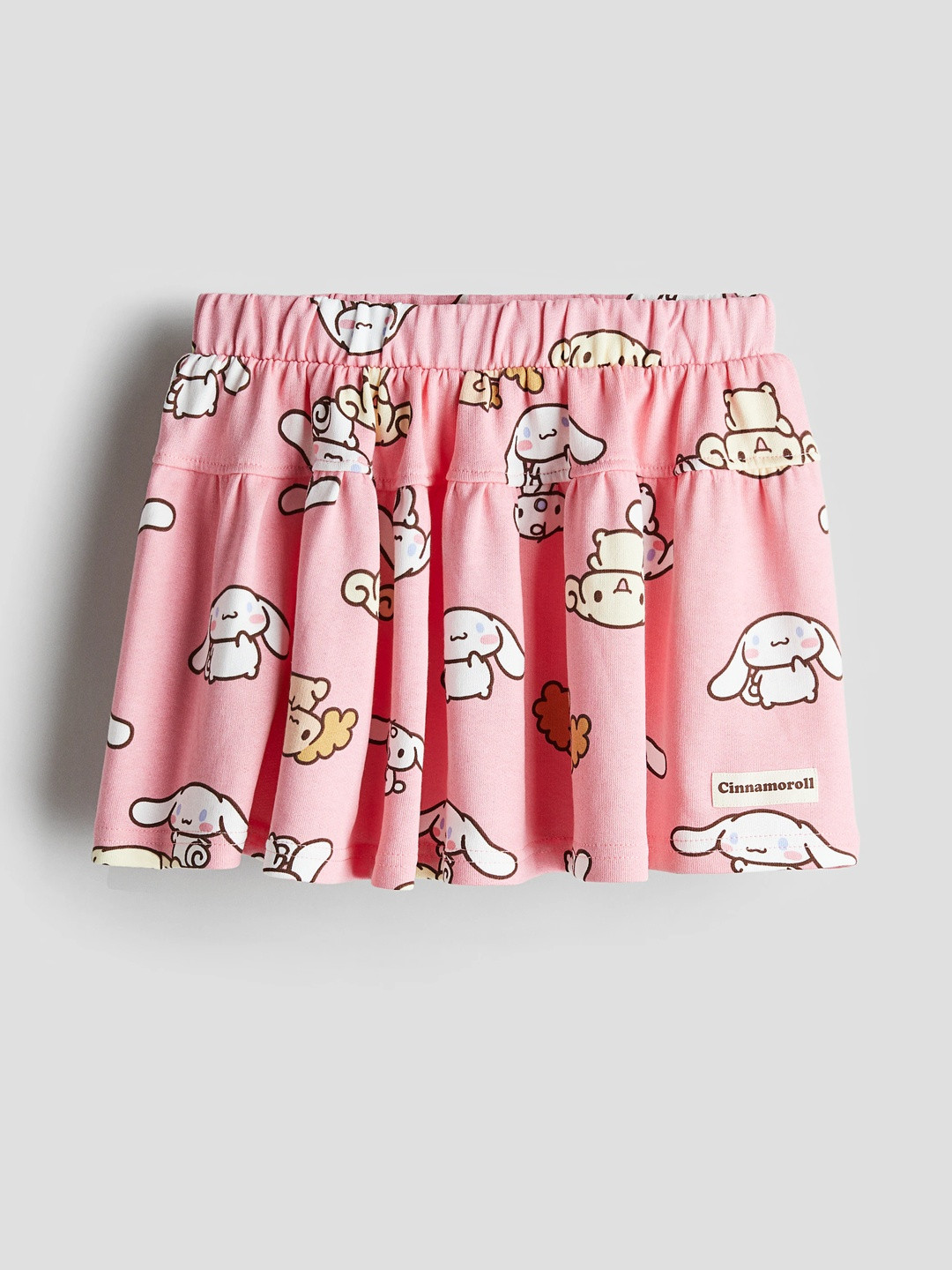 H&M Patterned Sweatshirt Skirt