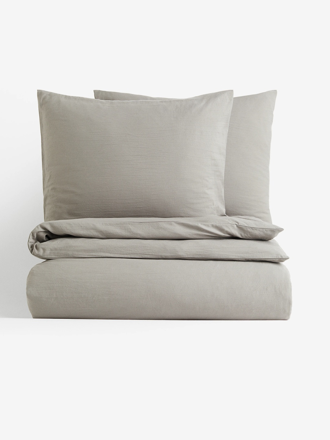 H&M Beige Double/King Duvet Cover Set