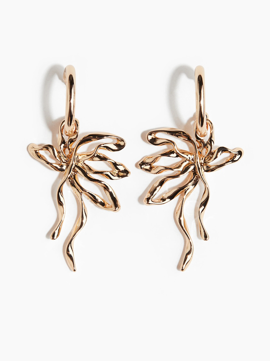 H&M Pendant Hoop Earrings