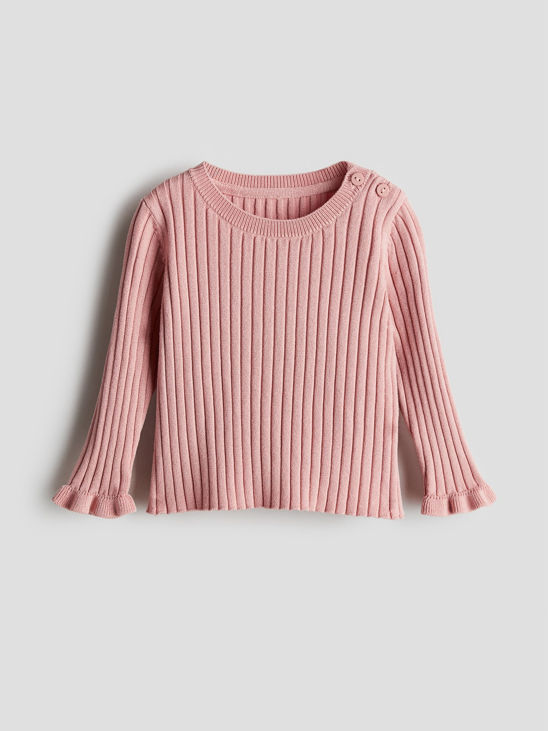 H&M Girls Rib-Knit Jumper