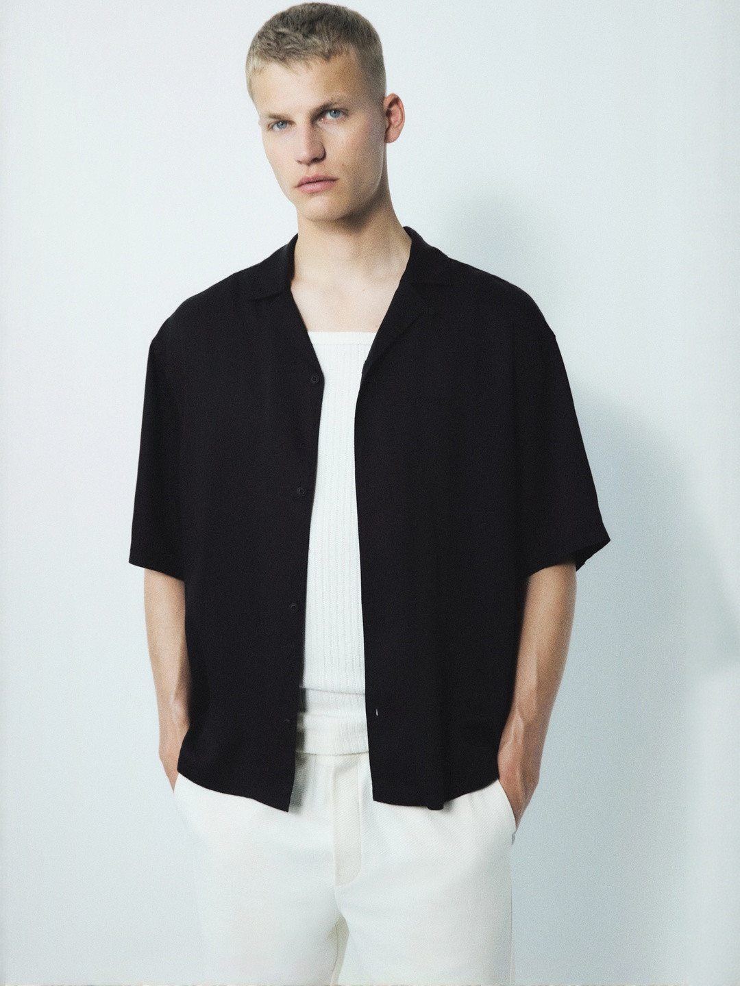 H&M Loose Fit Resort Shirt