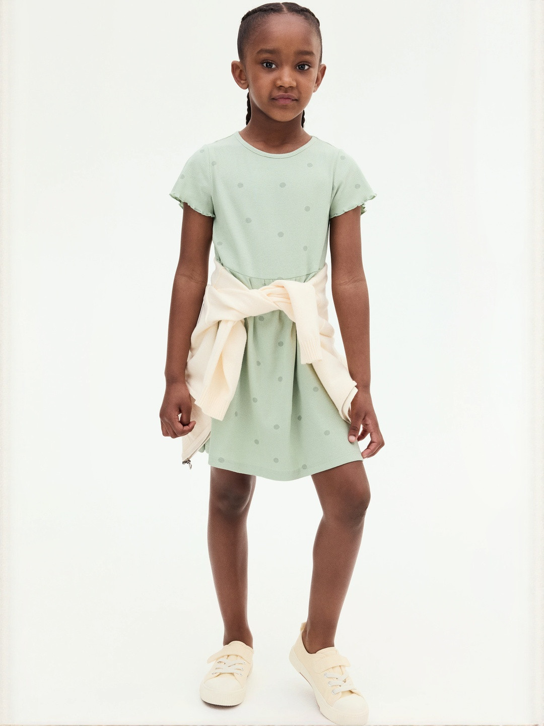 H&M Ribbed Jersey Dress