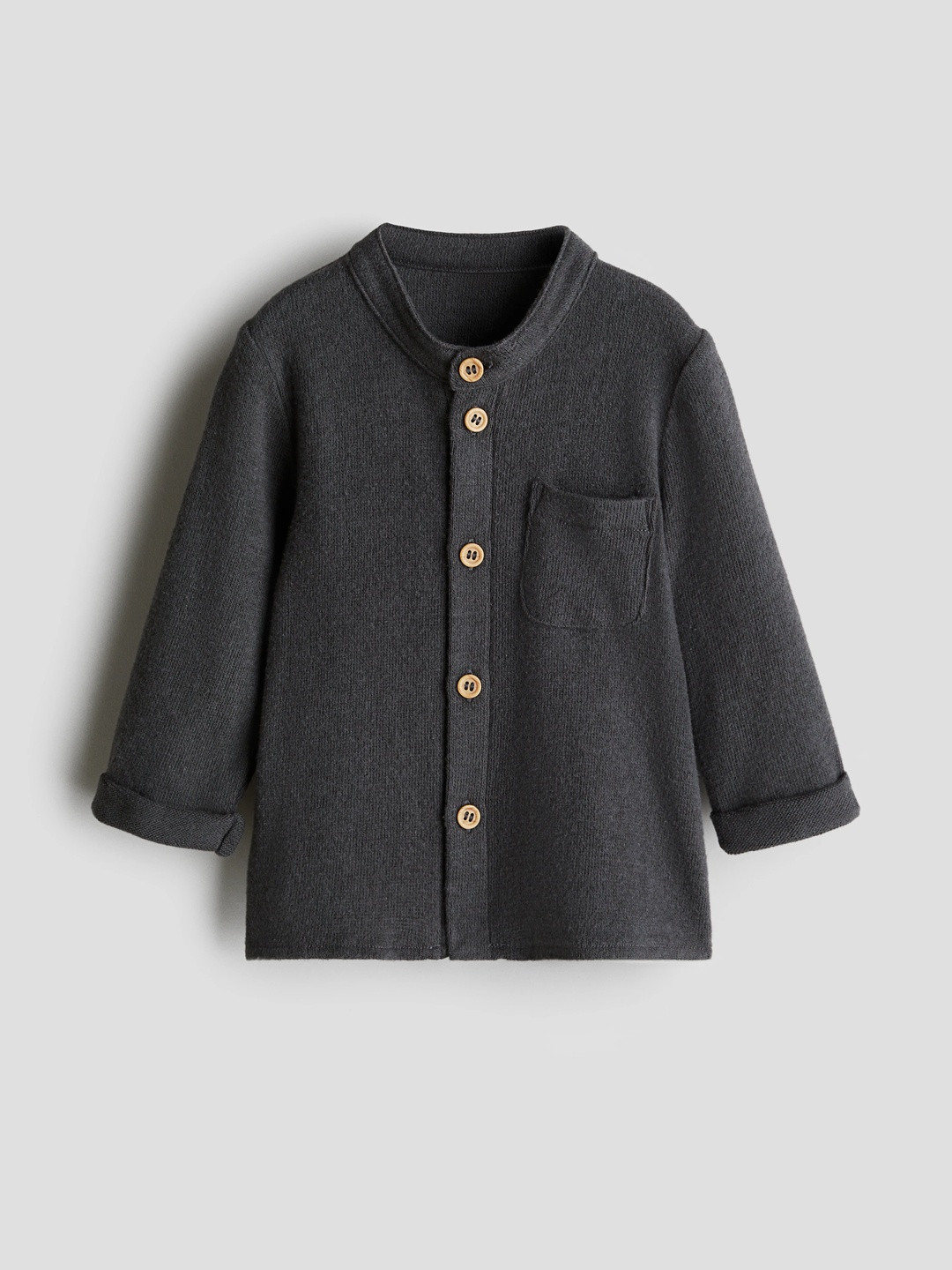 H&M Grandad Jersey Shirt