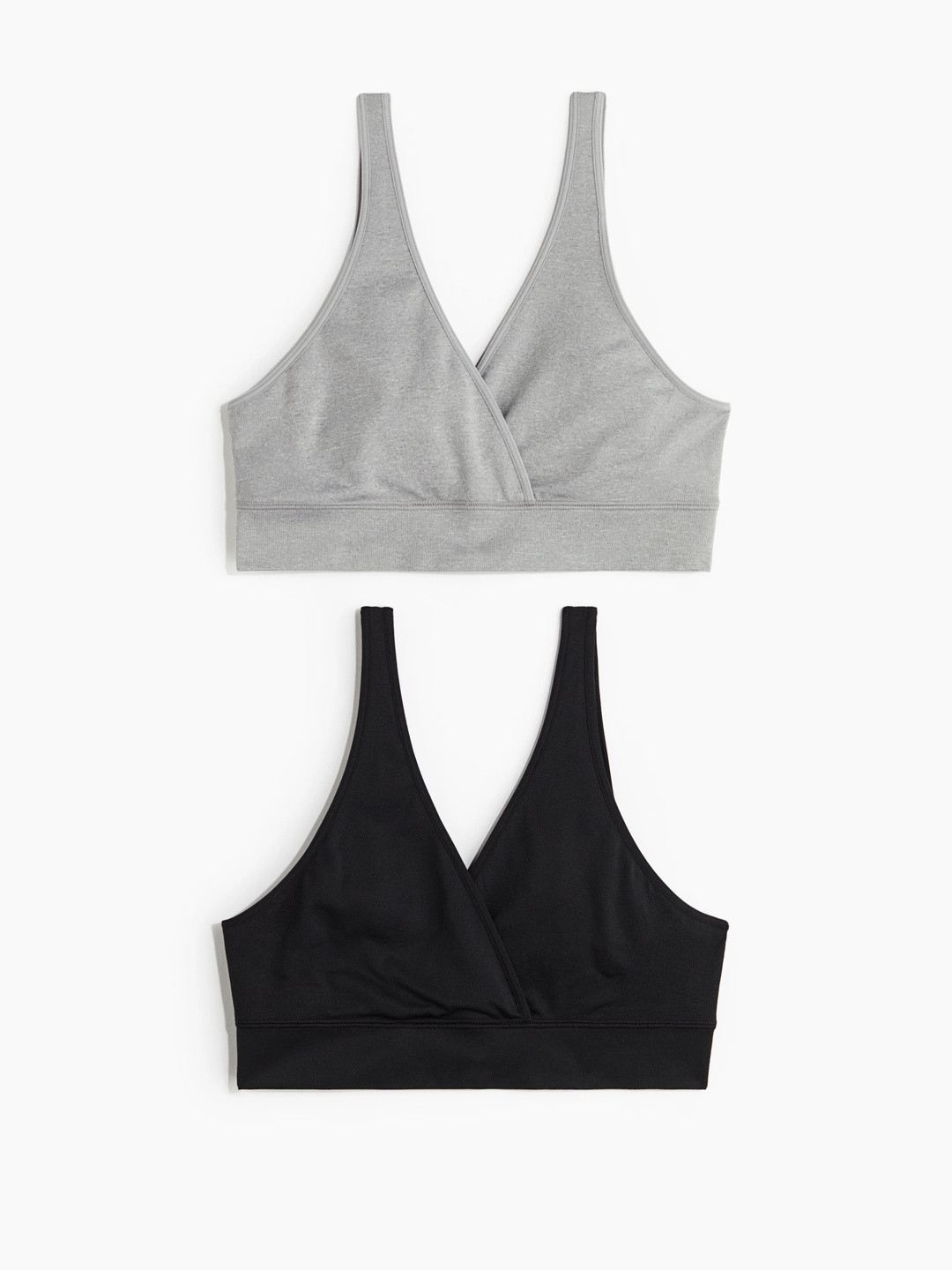H&M MAMA 2-Pack Seamless Nursing Bras