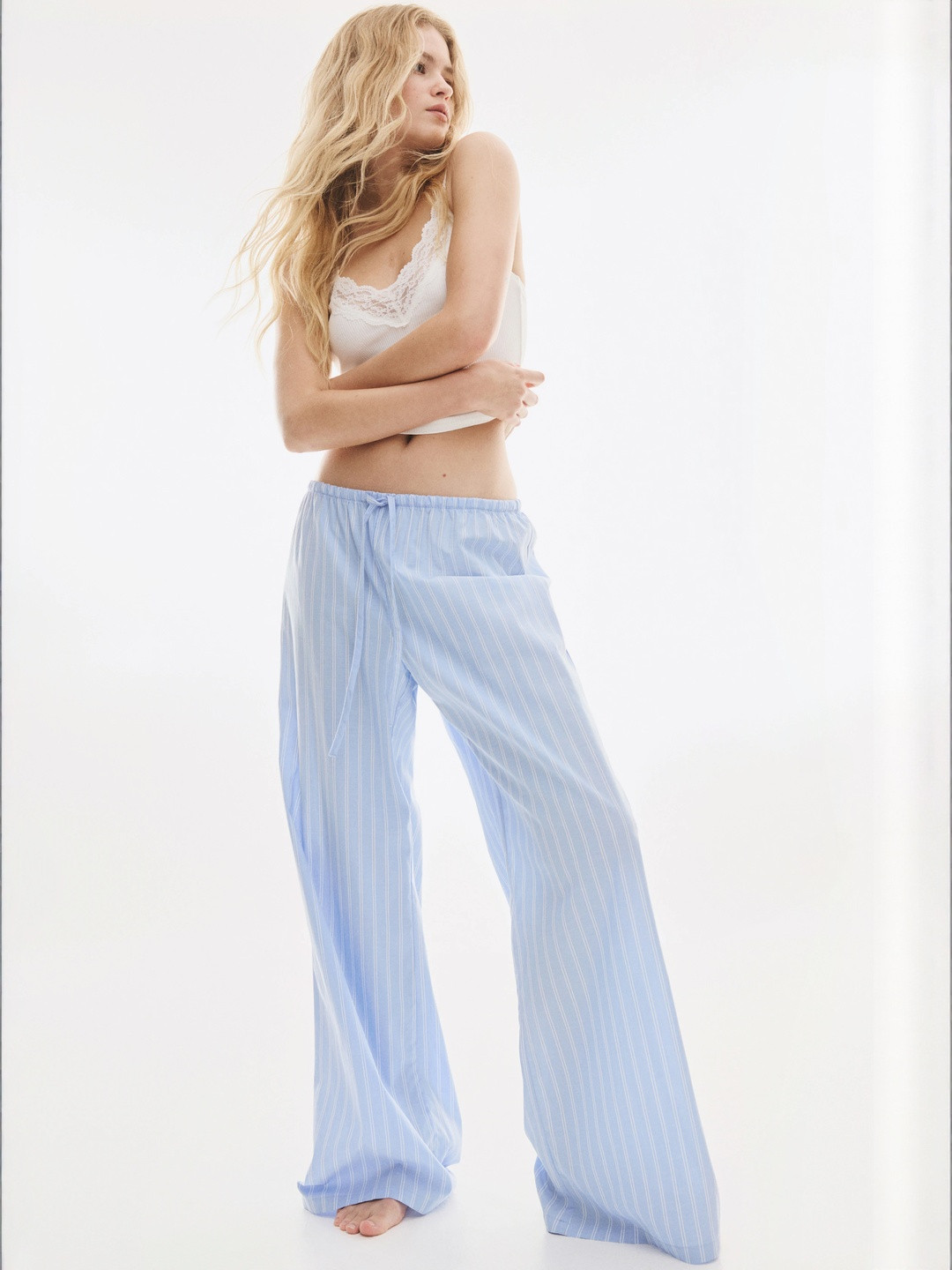 H&M  Women Cotton Pyjama Bottoms